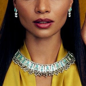 Uno de 50 Mrs. Rani Necklace Swarovski Crystals Collar- discontinued, very rare!